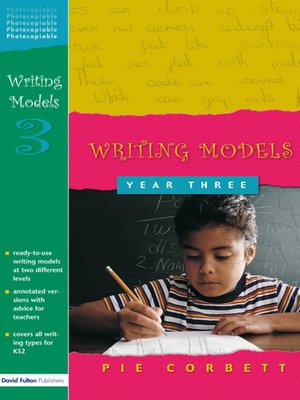 cover image of Writing Models Year 3